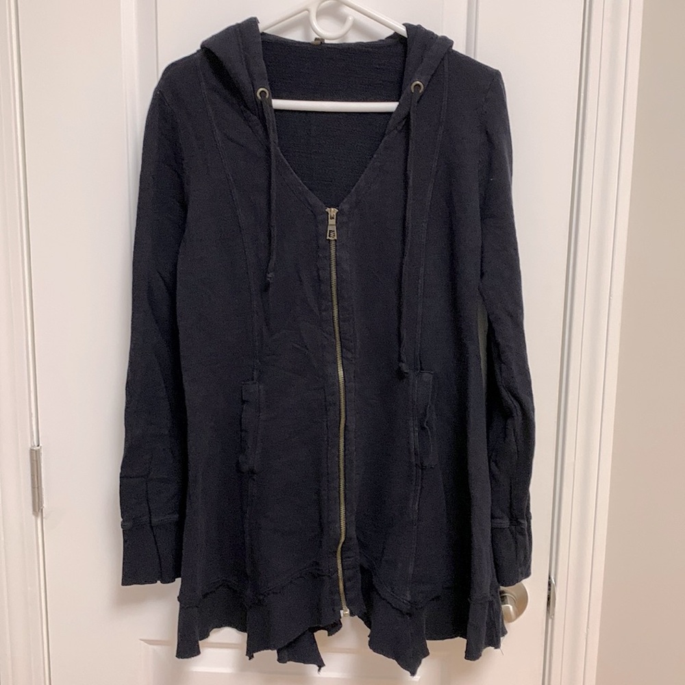 XCVI black hooded sweatshirt - Large